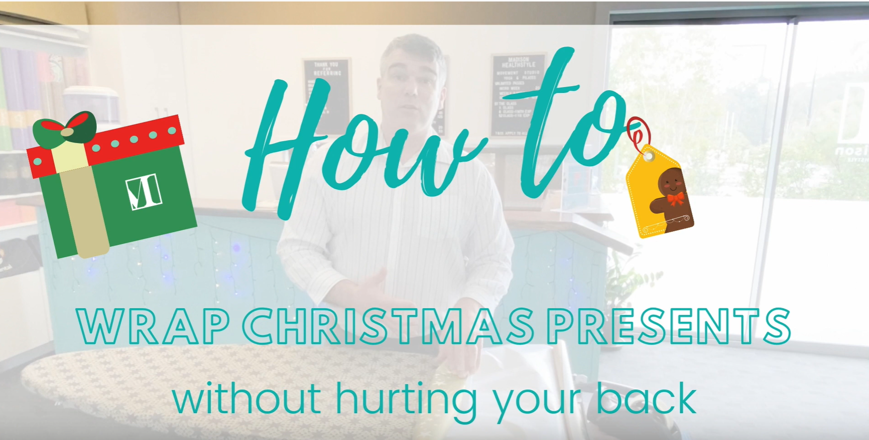 Tips to Prevent Back Pain While Wrapping Gifts